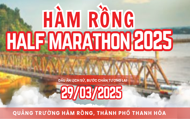 Hàm Rồng Half Marathon - Dấu ấn lịch sử, bước chân tương lai